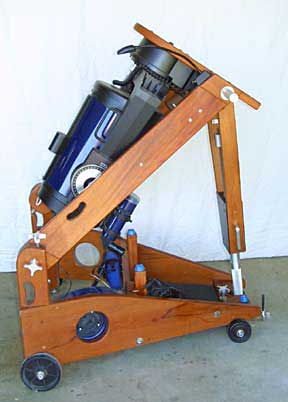 Stand in partially erect position